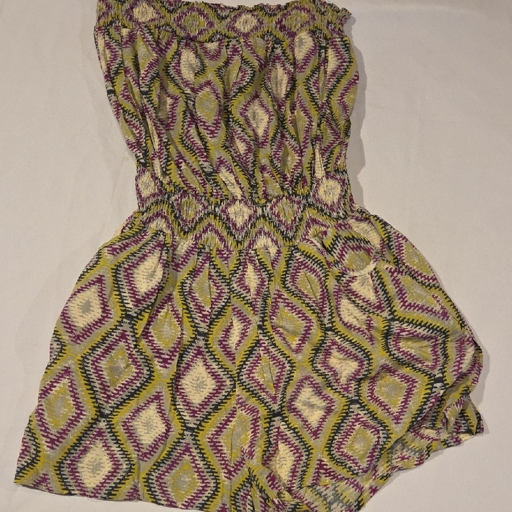 Geometric Patterned Romper